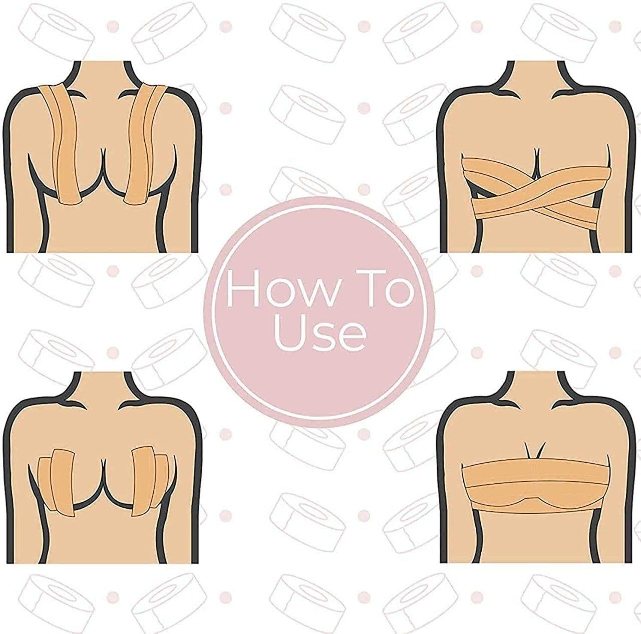 Women & Girl Boob Tape