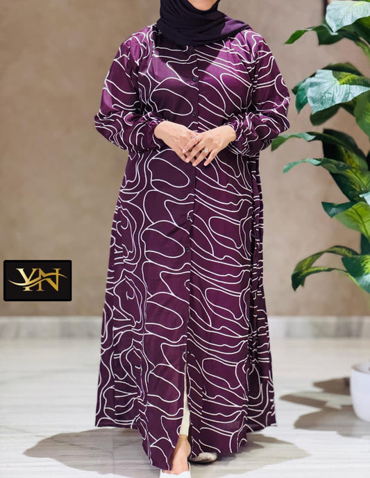 Crush fabric with lining 
_Feeding friendly_
_Button full openable_